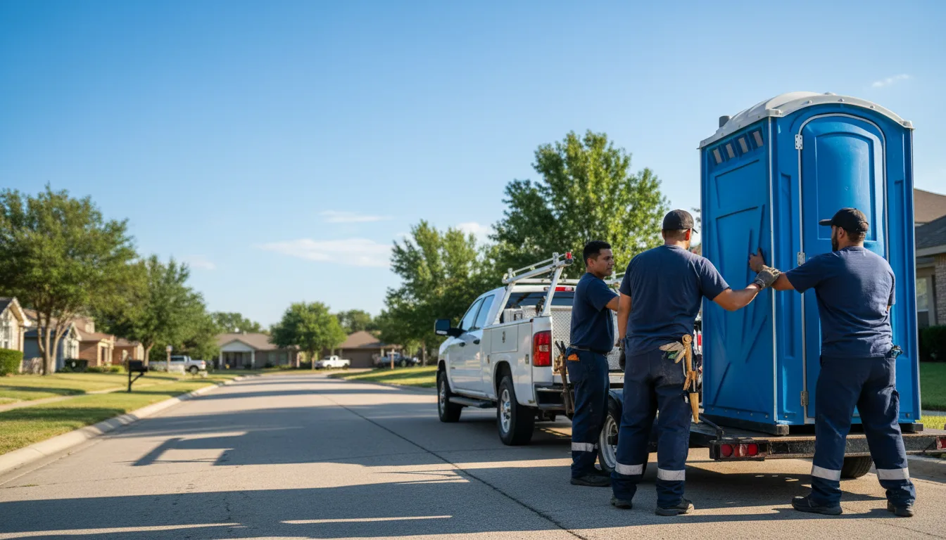 Portable Toilet Rental in Hazel Park, MI near me